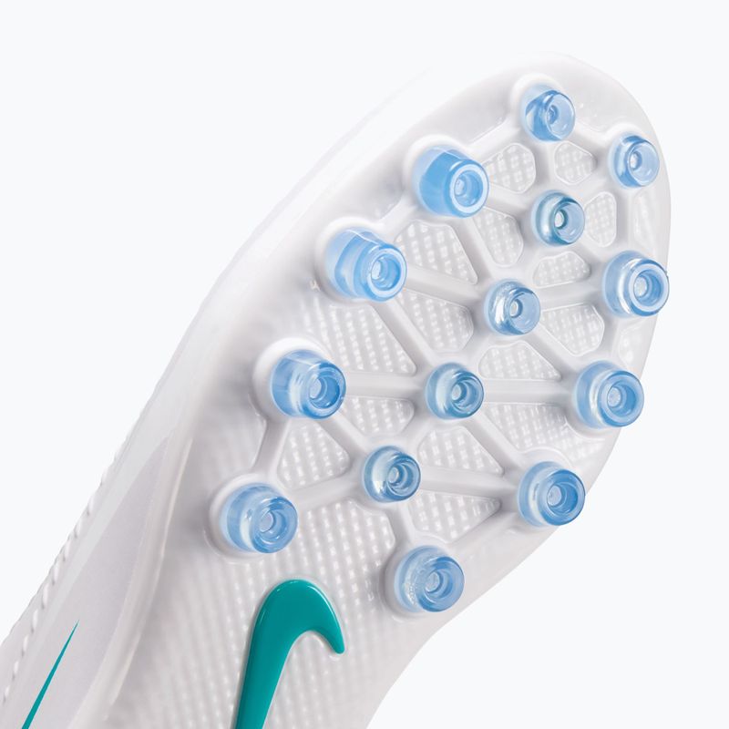 Vaikiški futbolo bateliai Nike Phantom 6 High Academy AG white/white/dusty cactus 6