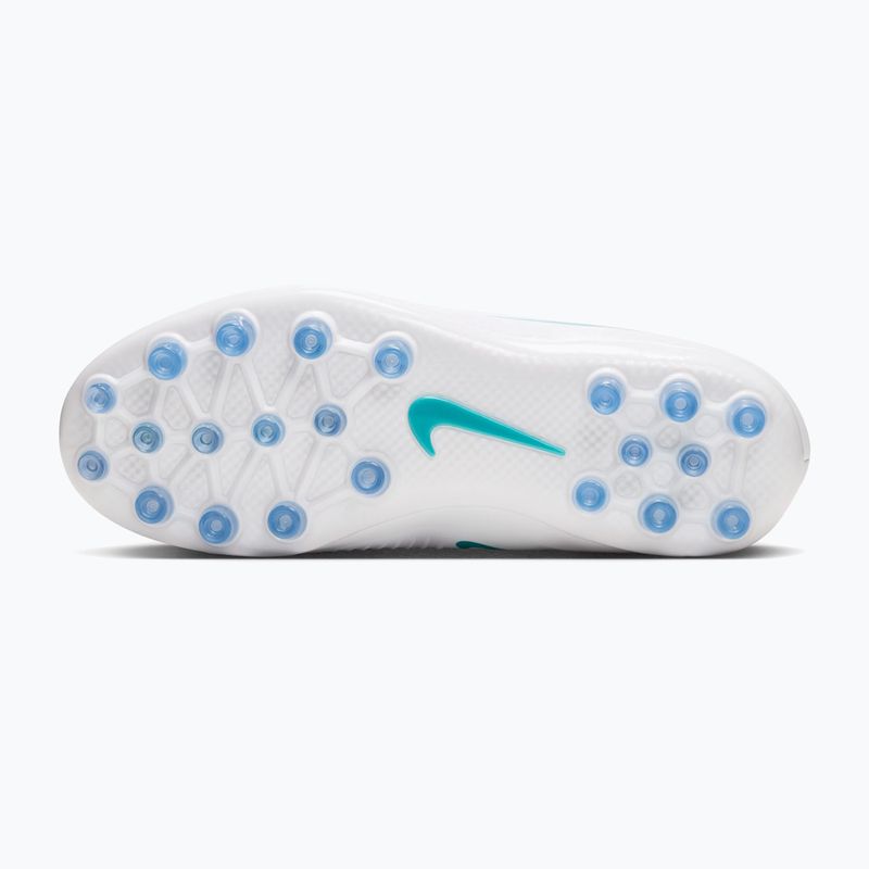 Vaikiški futbolo bateliai Nike Phantom 6 High Academy AG white/white/dusty cactus 9