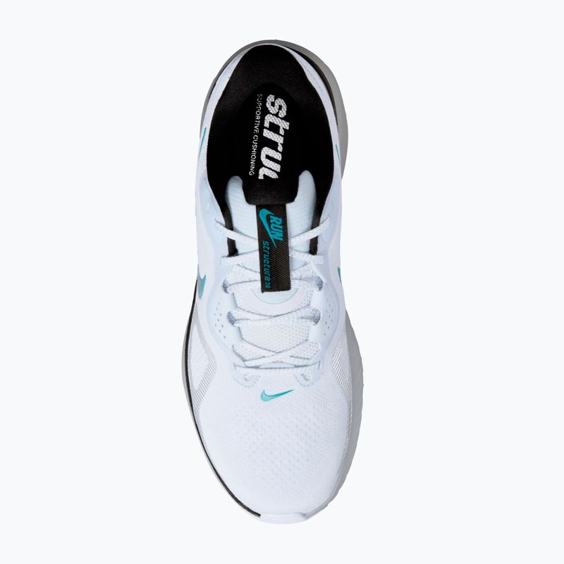 Vyriški bėgimo batai Nike Structure 26 football grey/black/bright spruce 2
