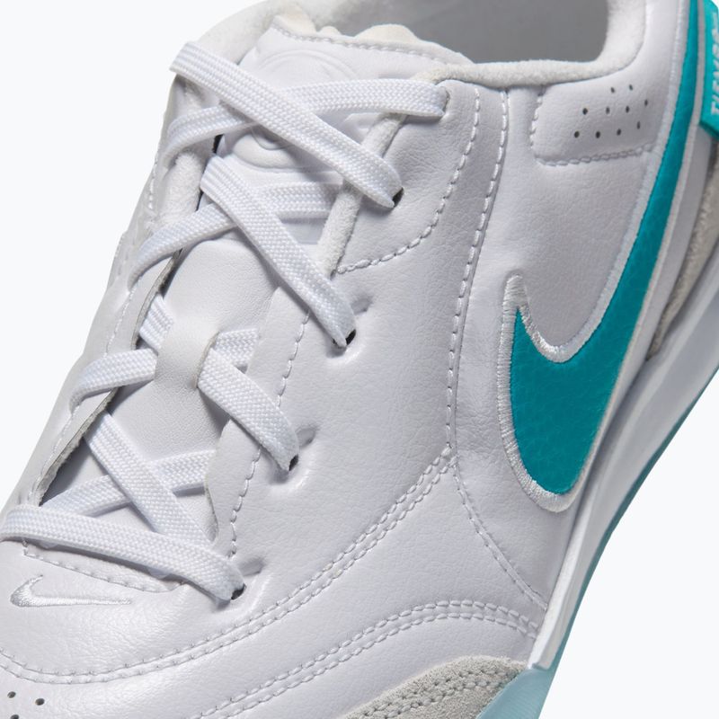 Vaikiški futbolo bateliai Nike Tiempo Streetgato Jr white/white/dusty cactus 5