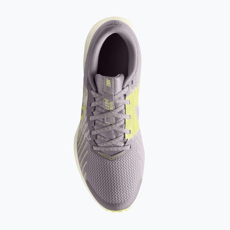 Moteriški bėgimo batai Nike Run Defy silver lilac/sail/cream ii/fennel 4