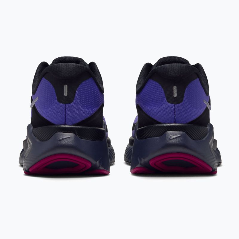 Moteriški bėgimo batai Nike Structure Plus Black/Persian Violet/Metallic Silver 2