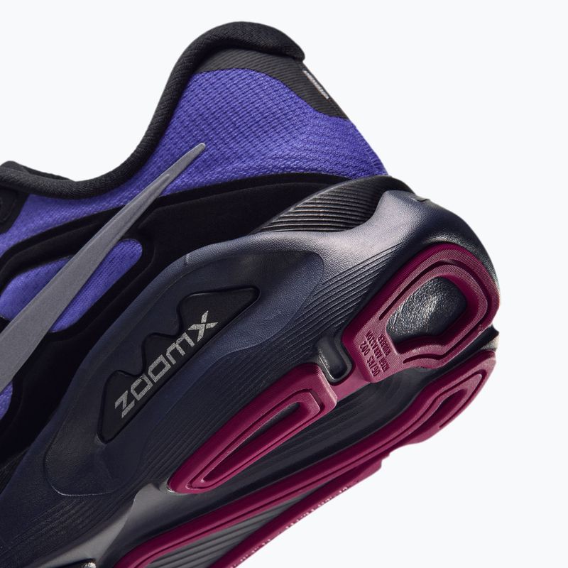 Moteriški bėgimo batai Nike Structure Plus Black/Persian Violet/Metallic Silver 6