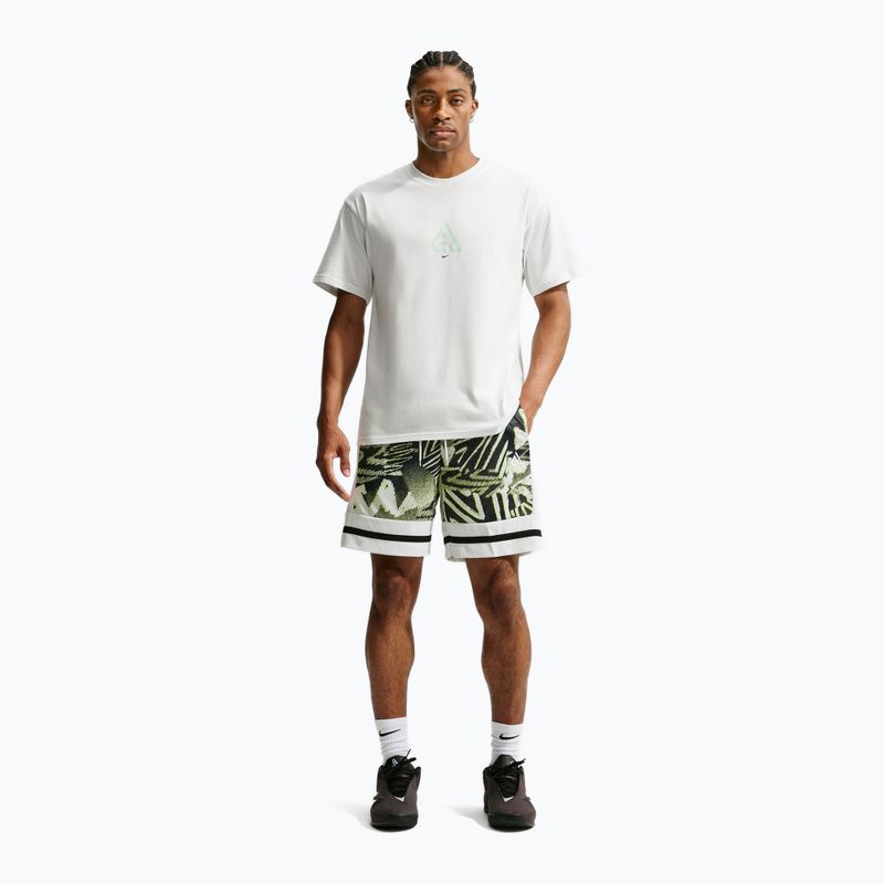 Vyriški krepšinio šortai Nike Giannis volt/off white/off white 2