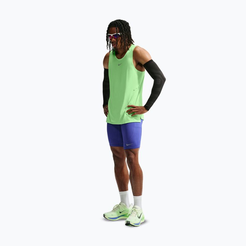 Vyriški bėgimo marškinėliai Nike Stride volt/light silver 2