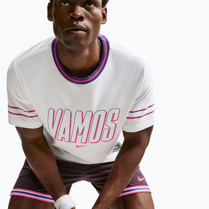 Vyriški marškinėliai Nike Court Dri-FIT Cotton white 6