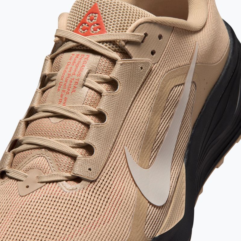 Vyriški bėgimo batai Nike ACG Pegasus Trail linen/black/light crimson/light orewood brown 5