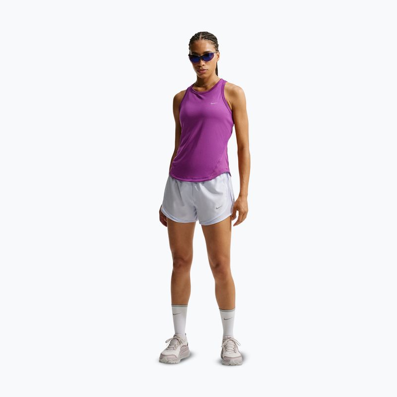 Moteriški bėgimo marškinėliai Nike Tempo Dri-Fit Tank Top bold berry 2