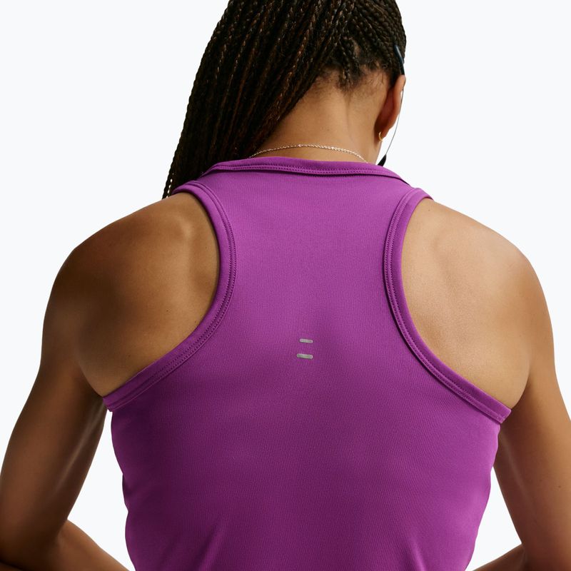 Moteriški bėgimo marškinėliai Nike Tempo Dri-Fit Tank Top bold berry 6