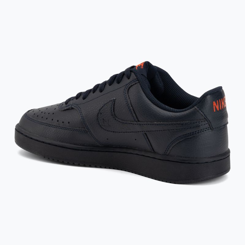 Vyriški batai Nike Court Vision Low Next Nature dark obsidian/picante red/dark obsidian 3