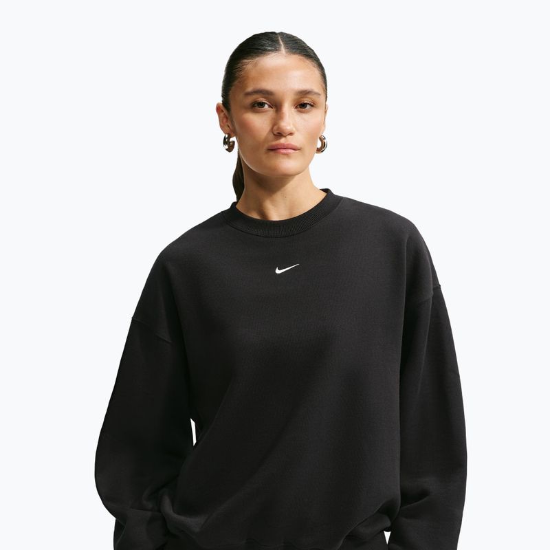 Moteriškas džemperis Nike Studio Fleece Medium Weight total black/sail 4