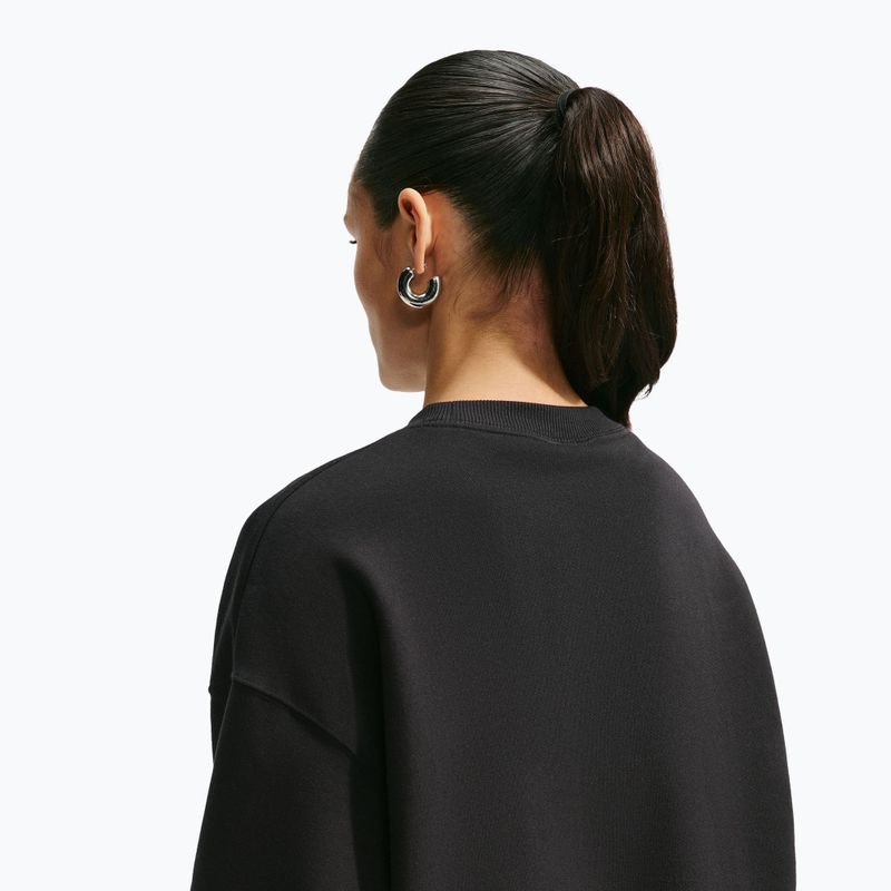 Moteriškas džemperis Nike Studio Fleece Medium Weight total black/sail 5