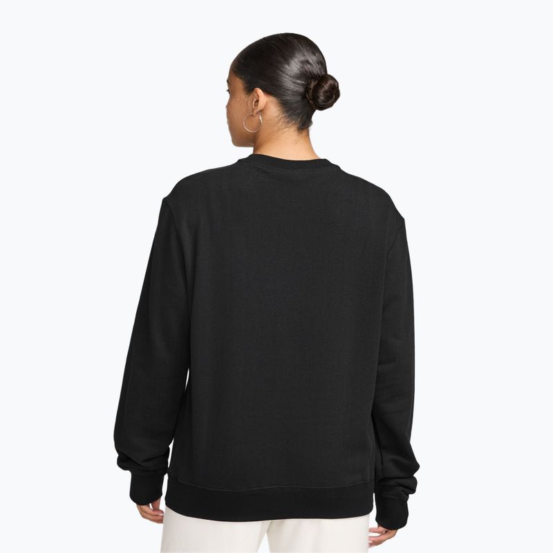 Moteriškas džemperis Nike Studio Fleece Lightweight total black/sail 2
