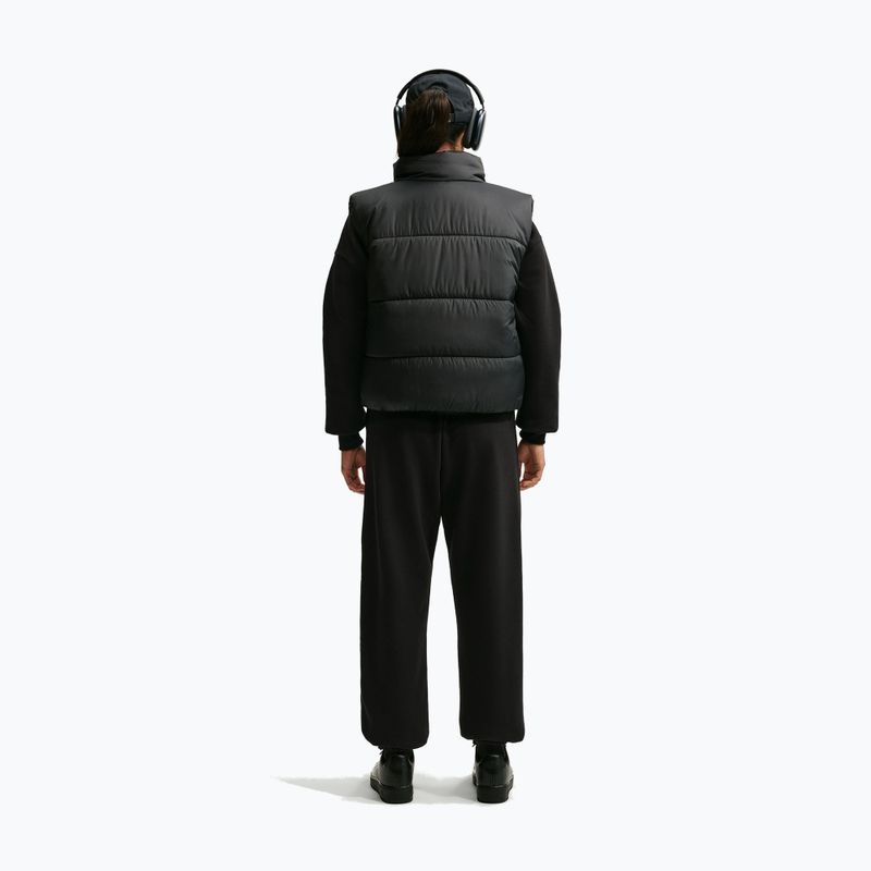 Moteriškos kelnės Nike Studio Fleece Medium Weight total black/sail 3