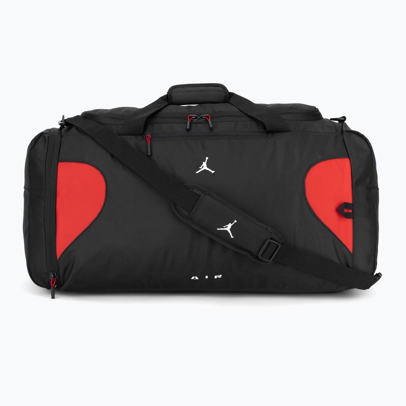 Treniruotės krepšys Jordan Jam Element Duffle 46 l juoda/gym red