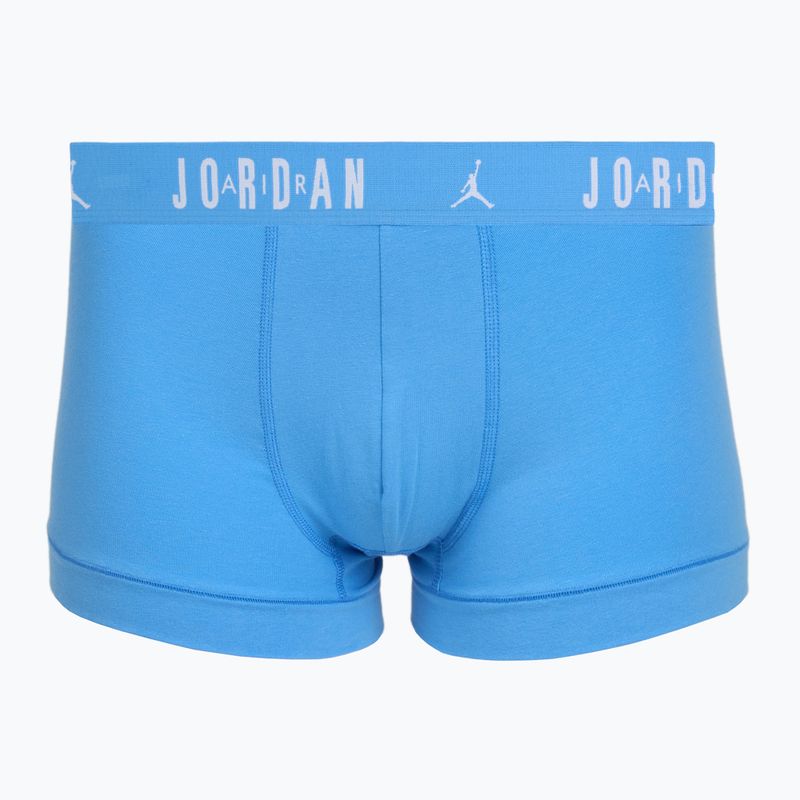 Vyriškos Nike Jordan Cotton Trunk bokserinės kelnaitės 5 vnt. sportiškos raudonos/juodos spalvos 2