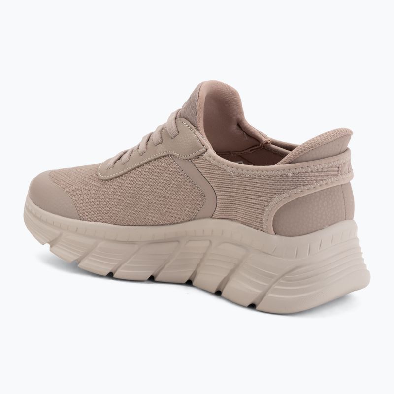 Moteriški batai SKECHERS Bobs B Flex Hi Linear Force gray 3