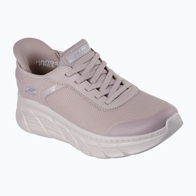 Moteriški batai SKECHERS Bobs B Flex Hi Linear Force gray 8