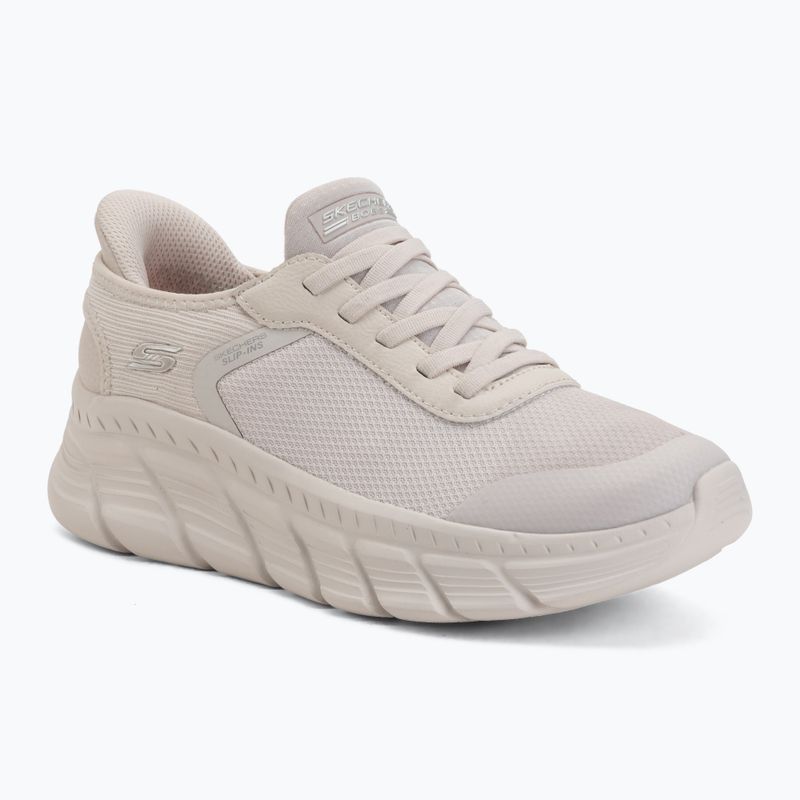 Moteriški batai SKECHERS Bobs B Flex Hi Linear Force white