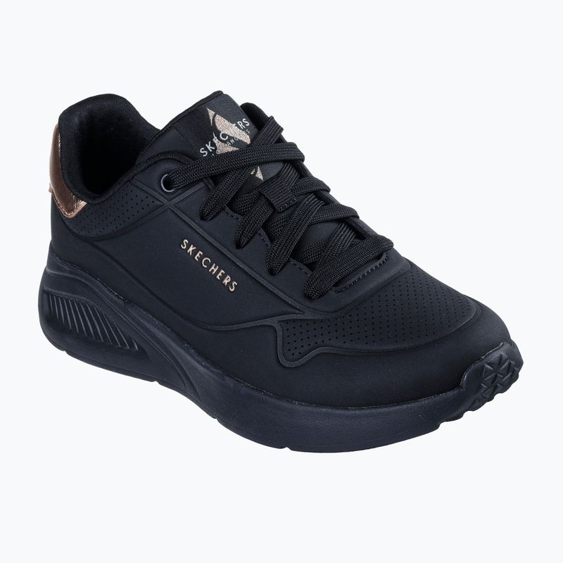 Moteriški batai Skechers Uno Lite Shimmer Along juodi