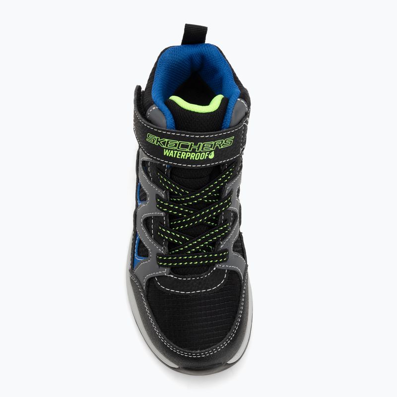 Vaikiški batai SKECHERS Storm Blazer Drizzle Squad juoda/mėlyna 5