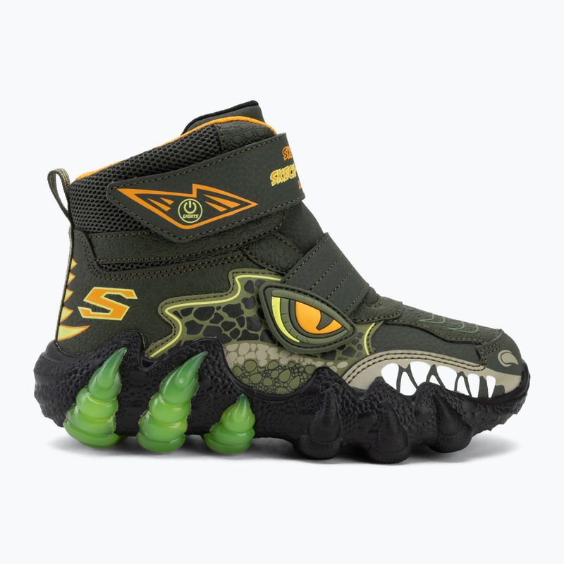 Vaikiški sniego batai SKECHERS Skech-O-Saurus Lights 2.0 green 2