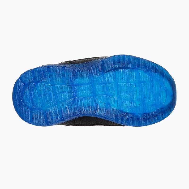 Vaikiški batai SKECHERS Illumi-Brights Splash Beams juodi/mėlyni/žali 12