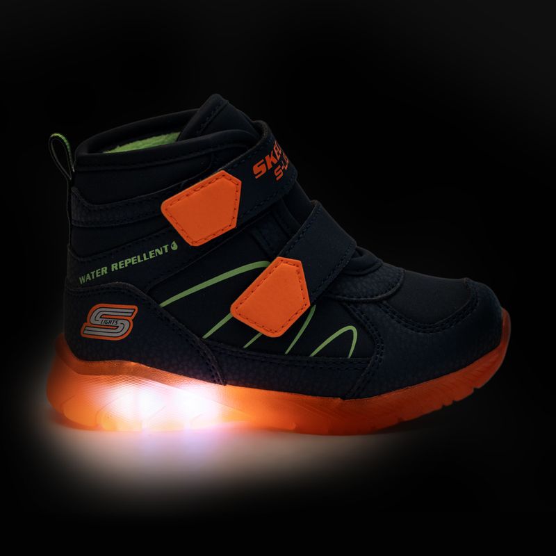 Vaikiški batai SKECHERS Illumi-Brights Splash Beams tamsiai mėlyna/oranžinė 8