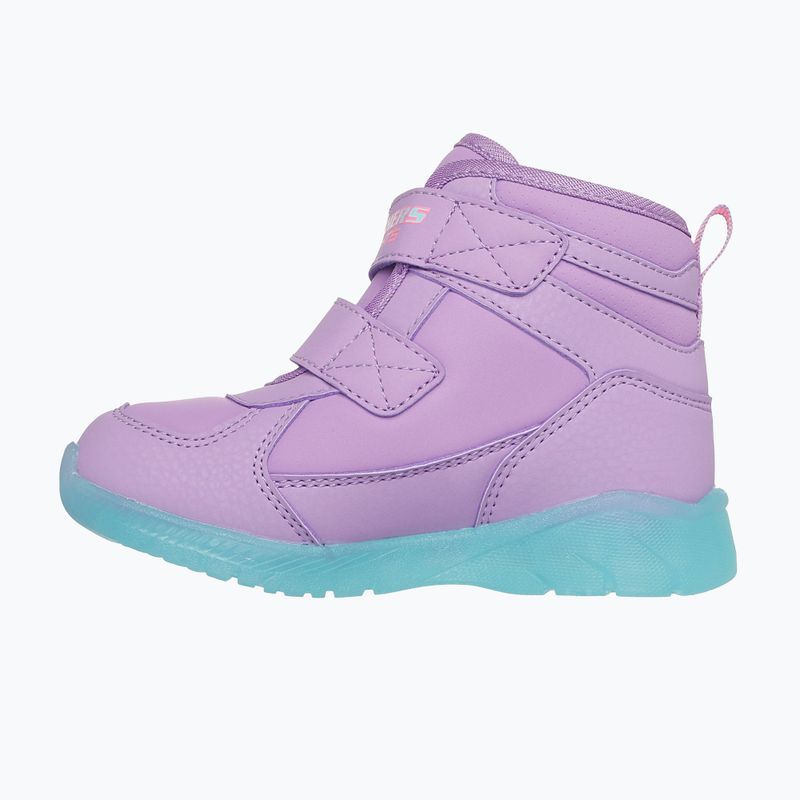 Vaikiški batai SKECHERS Illumi-Brights Polar Steppers levandų/spalvoti 11