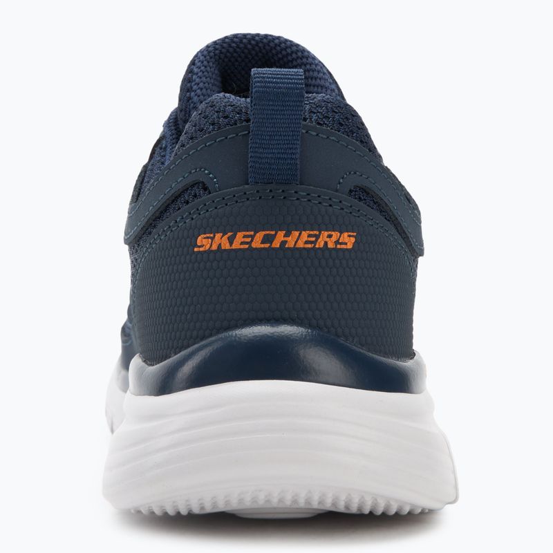Vyriški batai SKECHERS Burns Agoura tamsiai mėlyni/oranžiniai 6