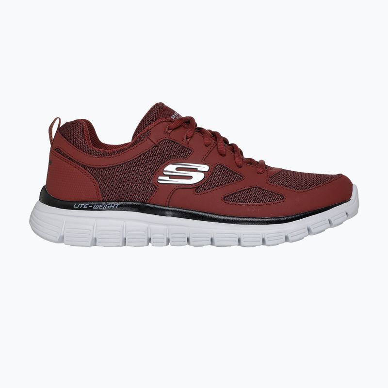 Vyriški batai SKECHERS Burns Agoura bordo spalvos 2