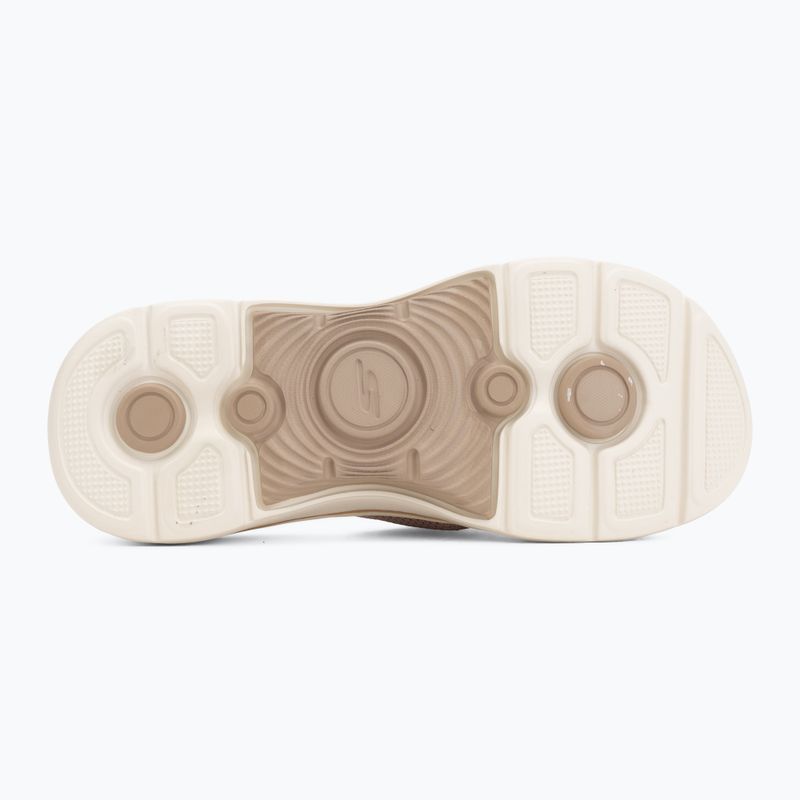 Moteriškos šlepetės SKECHERS Go Walk Arch Fit 2.0 Dakota brown 4