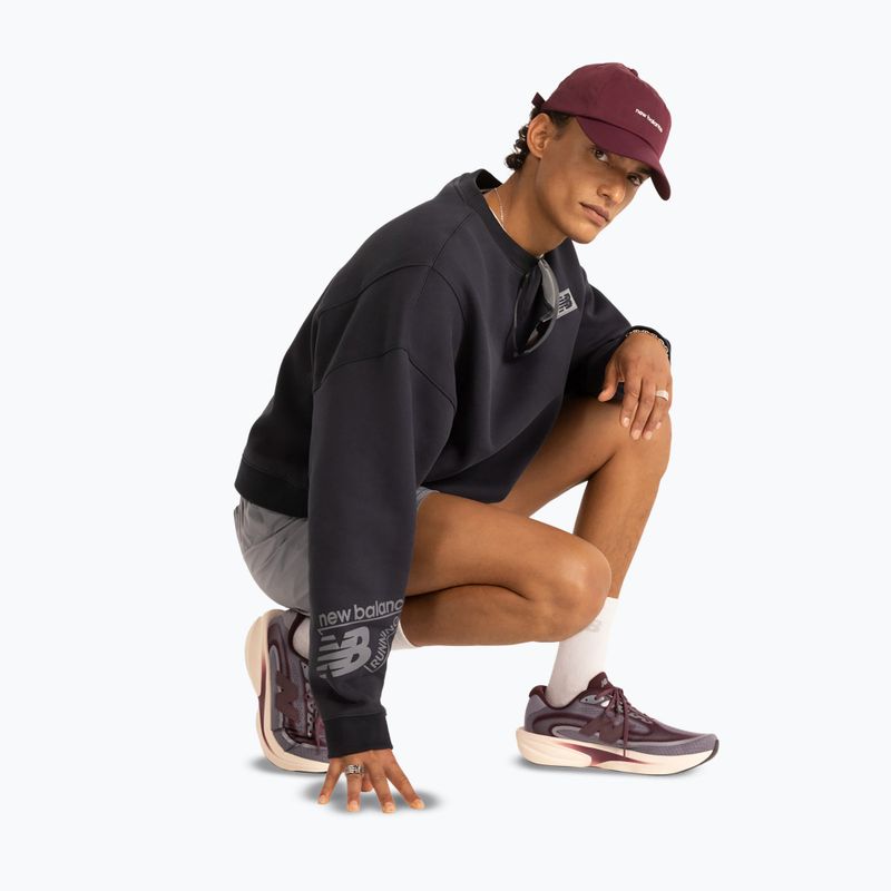 Vyriški bėgimo šortai New Balance Run Essentials 5" Short off-line grey/smoked violet 4