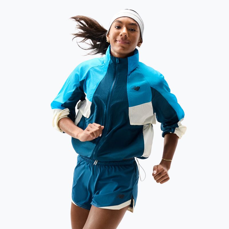 Moteriški bėgimo šortai New Balance Run Essentials 3" Short streamsong 6
