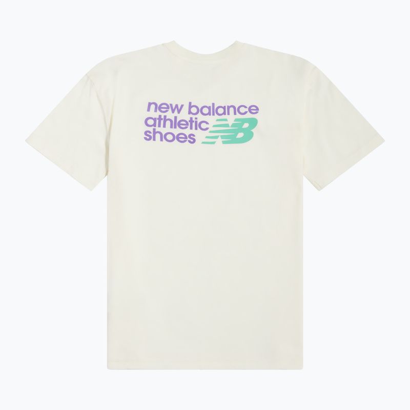 Vaikiški marškinėliai New Balance Athletics Relaxed Premium Graphic Tee sea salt 2