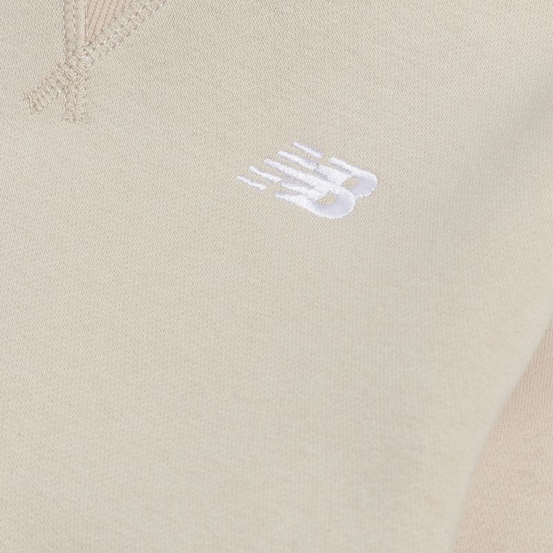 Vaikiškas džemperis New Balance Brush Back Small Logo Hoodie timberwolf 3