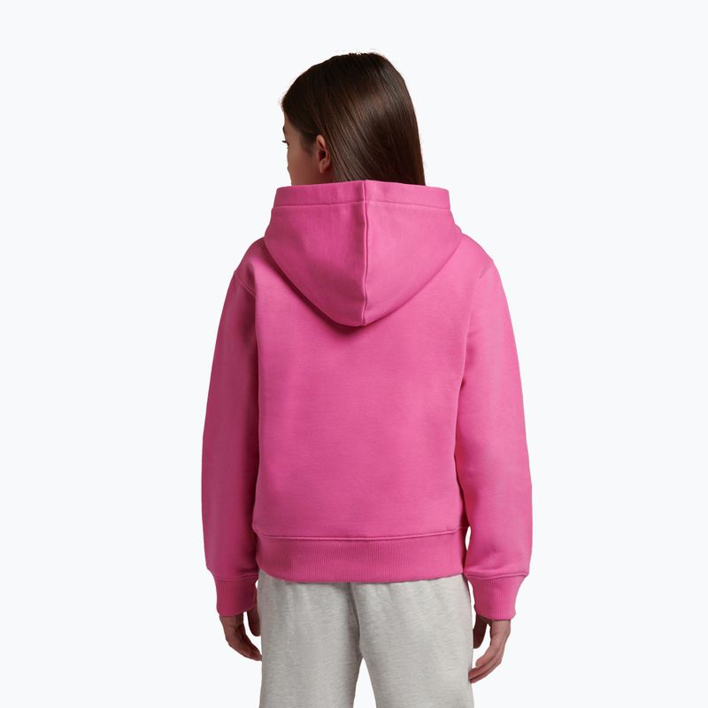 Vaikiškas džemperis New Balance FT Stacked Logo Hoodie pink satin 3