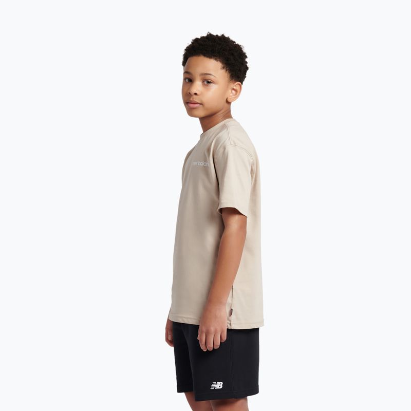 Marškinėliai New Balance 574 Shoe Graphic Tee timberwolf 4