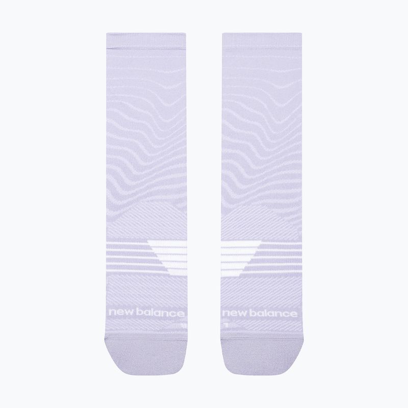 Kojinės New Balance Pro Run Cushion Crew smoked violet 2