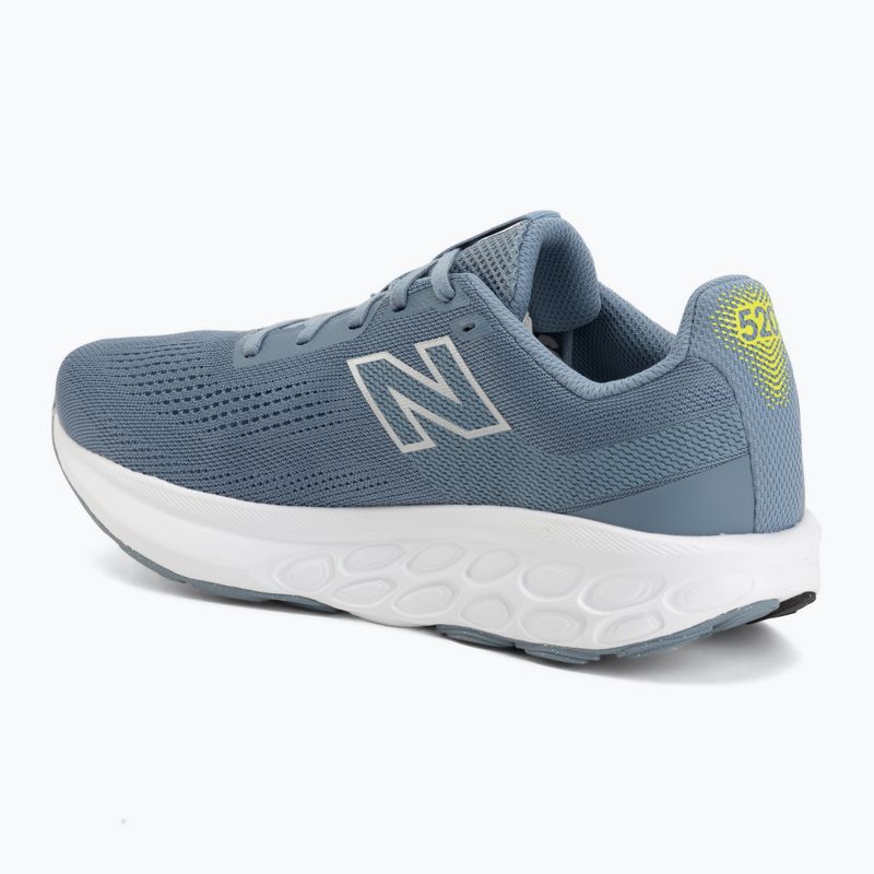 Vyriški bėgimo batai New Balance Fresh Foam 520's V9 zinc blue/light arctic grey/silver metallic 3
