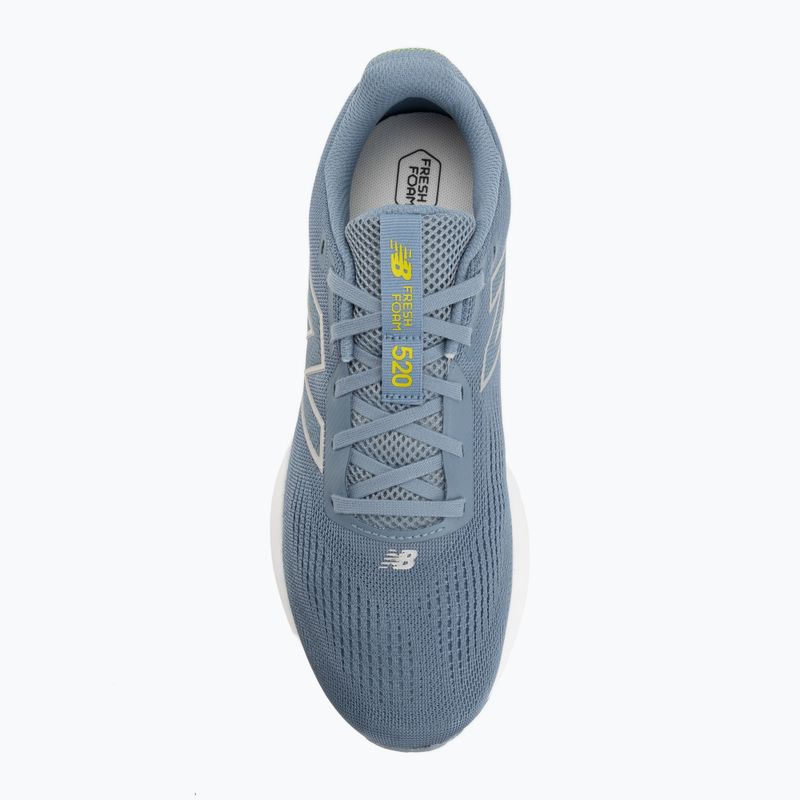 Vyriški bėgimo batai New Balance Fresh Foam 520's V9 zinc blue/light arctic grey/silver metallic 5