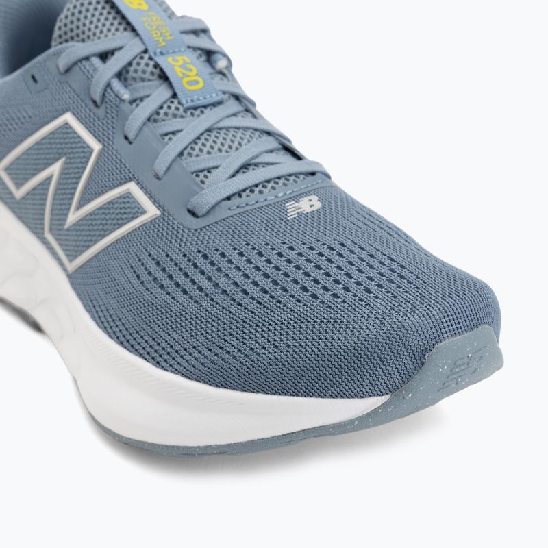Vyriški bėgimo batai New Balance Fresh Foam 520's V9 zinc blue/light arctic grey/silver metallic 7