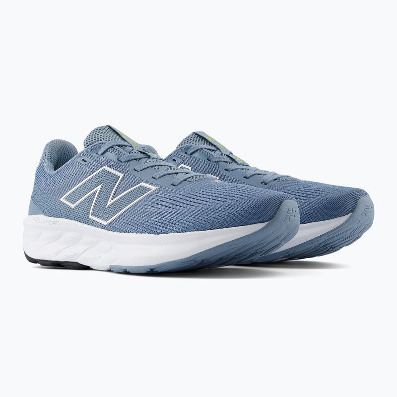 Vyriški bėgimo batai New Balance Fresh Foam 520's V9 zinc blue/light arctic grey/silver metallic 4