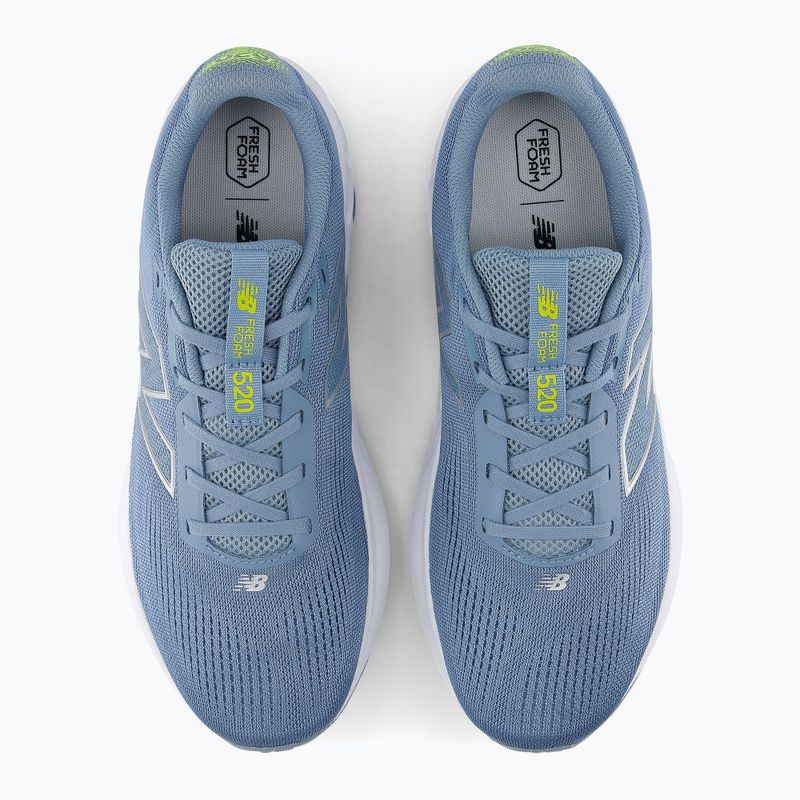 Vyriški bėgimo batai New Balance Fresh Foam 520's V9 zinc blue/light arctic grey/silver metallic 7