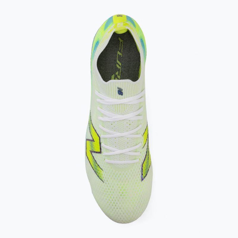 Futbolo bateliai New Balance Furon Elite V9 FG white/alkaline green 5