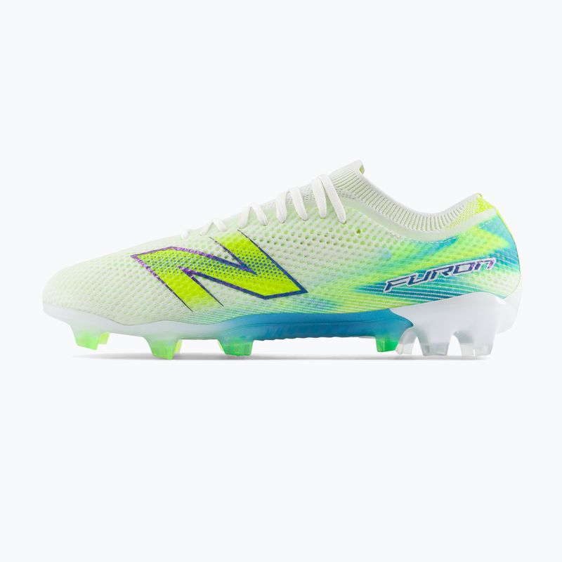 Futbolo bateliai New Balance Furon Elite V9 FG white/alkaline green 3