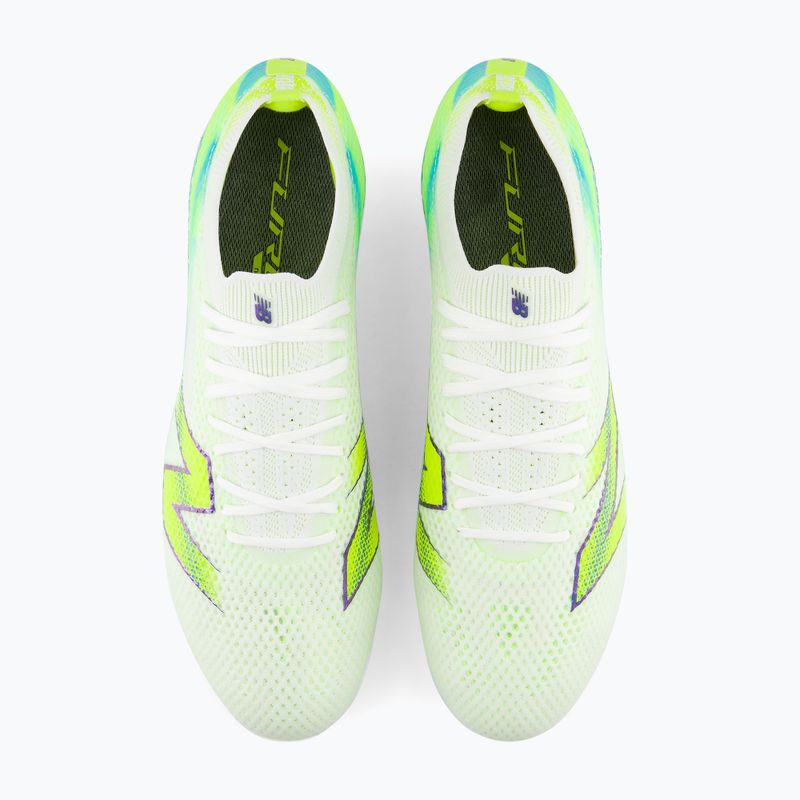 Futbolo bateliai New Balance Furon Elite V9 FG white/alkaline green 4