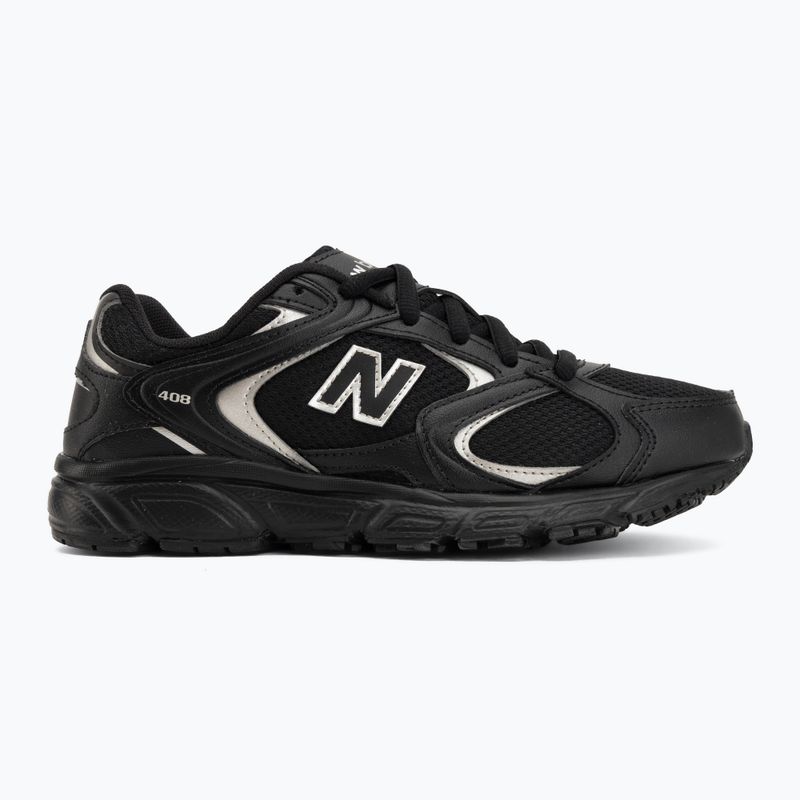 Batai New Balance Classic 408's V1 black/silver metallic 2