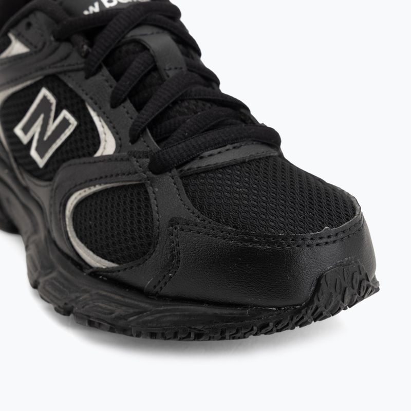 Batai New Balance Classic 408's V1 black/silver metallic 7