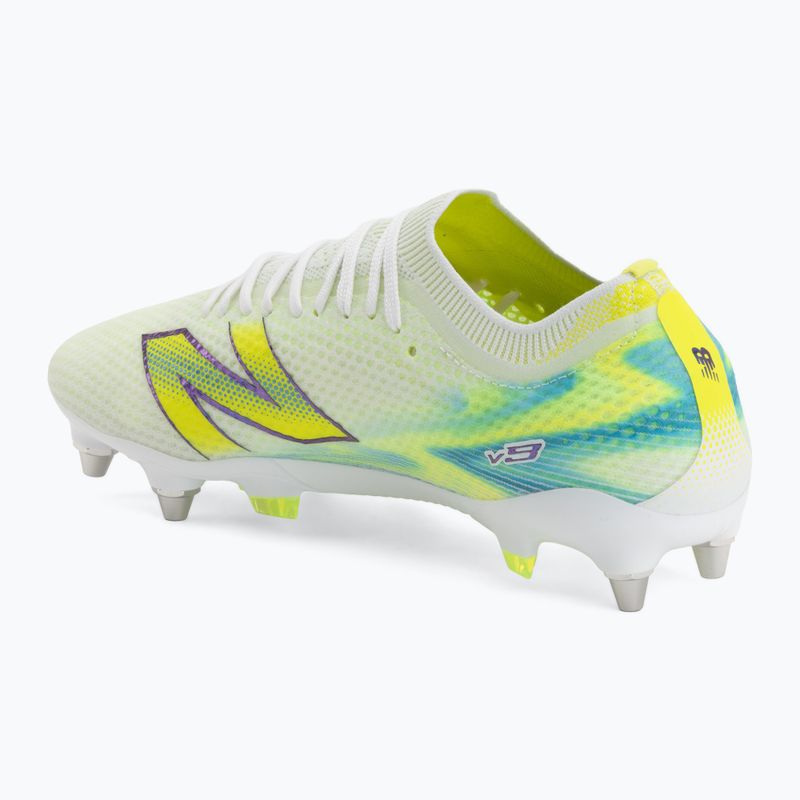 Futbolo bateliai New Balance Furon Elite V9 SG white/alkaline green 3